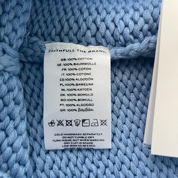 NEW | Faithfull The Brand | Myles Knit Shorts | Medium | Size 6 - Picture 4 of 5